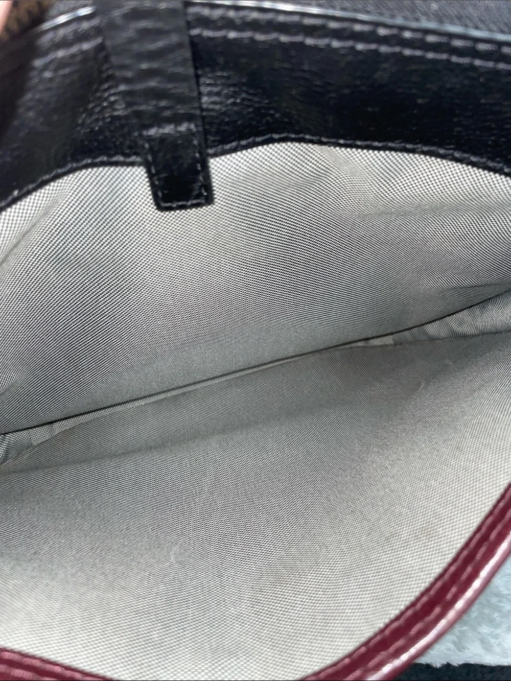 Fossil euc burgundy
